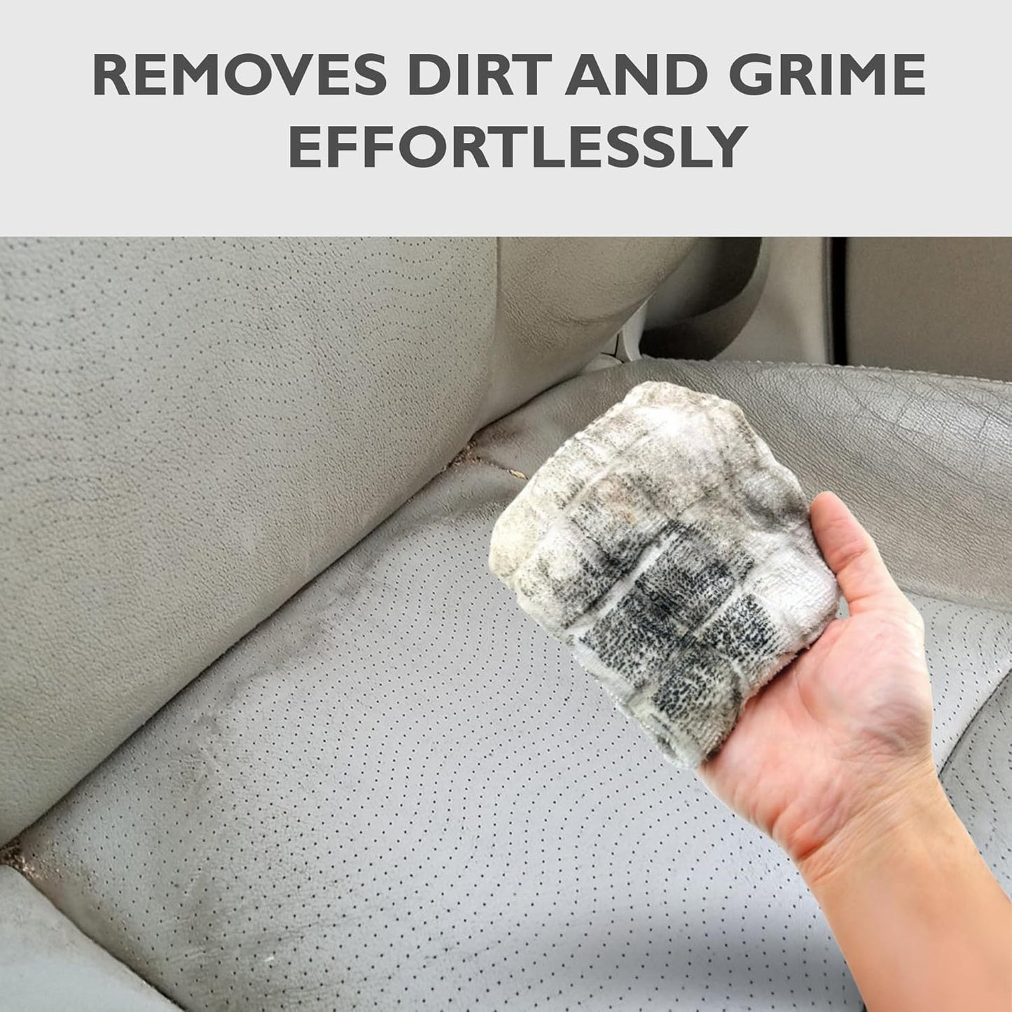 Honest Wash Car Leather Cleaner – Cleans, Conditions, & Restores Leather | Replenishes Natural Oils and Prevents Cracking | Non-Greasy Formula for Seats, Panels, & More | Made in The USA (128 Fl Oz)