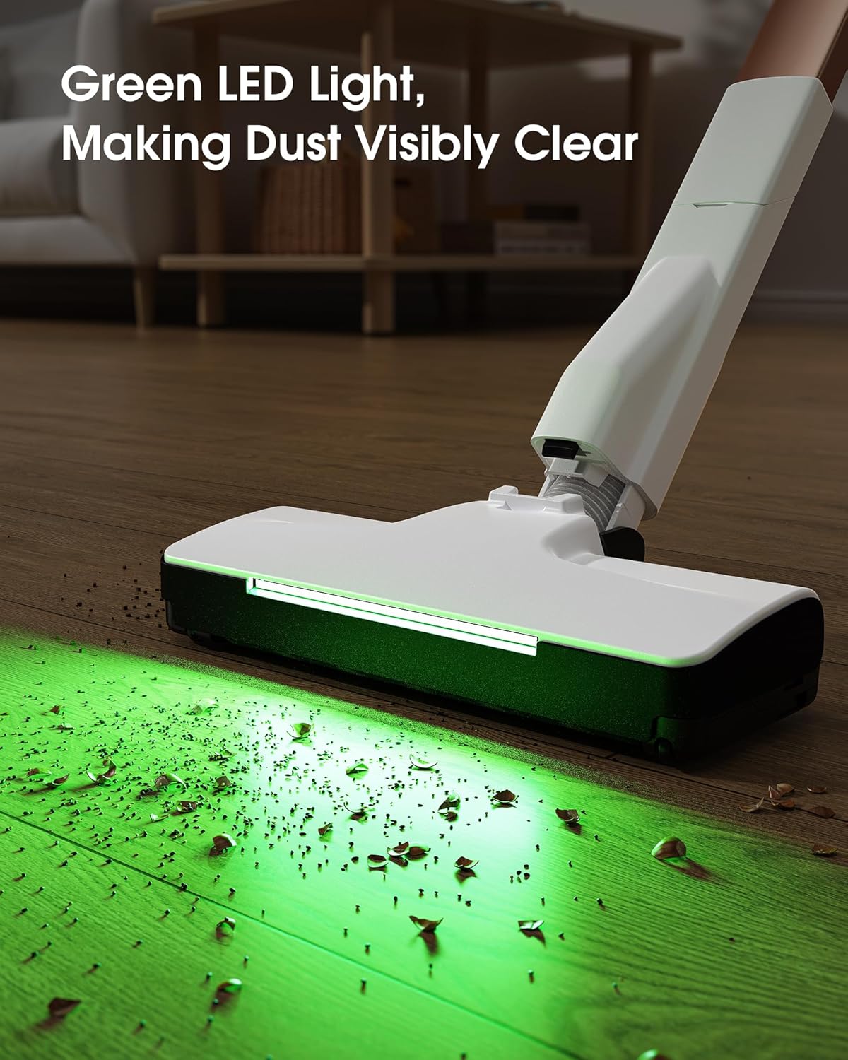 Cordless Handheld Vacuum Cleaner, 2-in-1 Lightweight Stick Vacuum with Detachable Dust Cup, Portable Car Vacuum for Home, Office, and Vehicle Cleaning