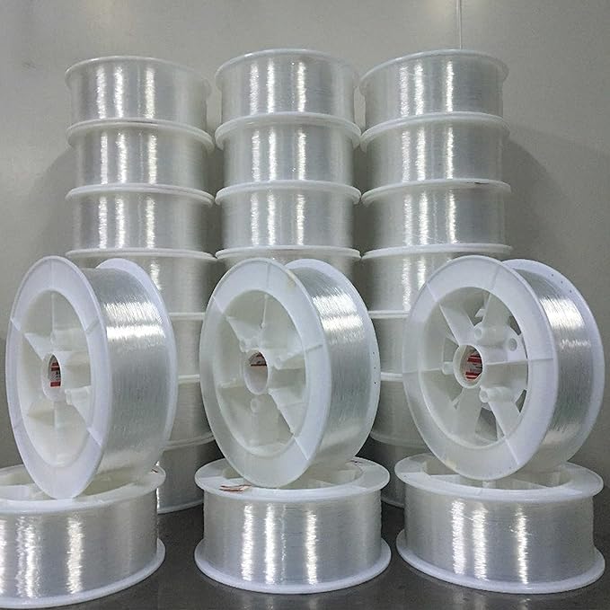 Ultra-Bright PMMA Plastic End Glow Optical Fiber Light for Fiber Optic Star Ceiling Light lamp Starlight Headliner kit for car Home(0.029in diameter/8858ft Per roll)