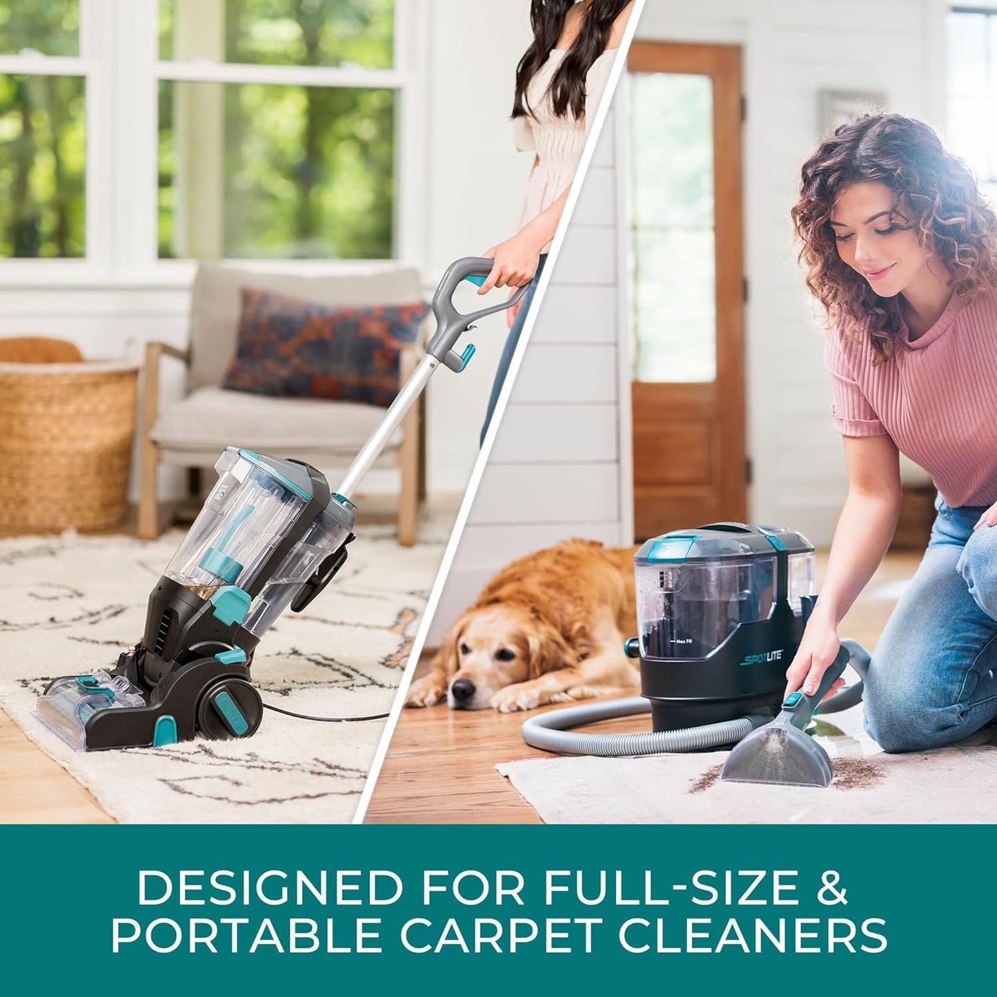 Kenmore KS1010 Deep Clean & Revitalize Pet Carpet Spot Cleaner Formula, 64 Oz for Carpet, Rugs, and Upholstery, Eliminates Pet Stains, Messes and Odors