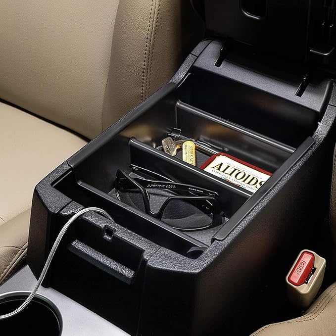 Vehicle OCD - Center Console Divider and Tray Organizer for Toyota 4Runner (2010-2024) - Made in USA - SLX509