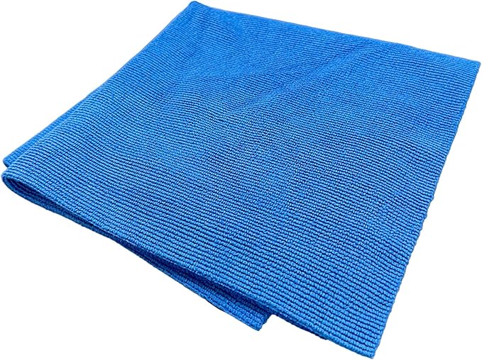 Clean Final Level Microfiber Towel 10-Pack – 350 GSM Edgeless Dual-Pile Microfiber Detailing Cloths for Car, Home, and Garage – Ultra-Soft, Lint-Free, Streak-Free Cleaning – 16” x 16”