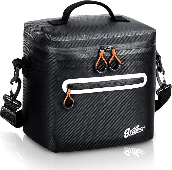 Soft-Sided Cooler Bag, 7/16/30 Can Insulated Lunch Box, Waterproof, Leak-Proof, Portable Lunch Bag for Work, Beach, Drink, Travel, Camping, Picnic