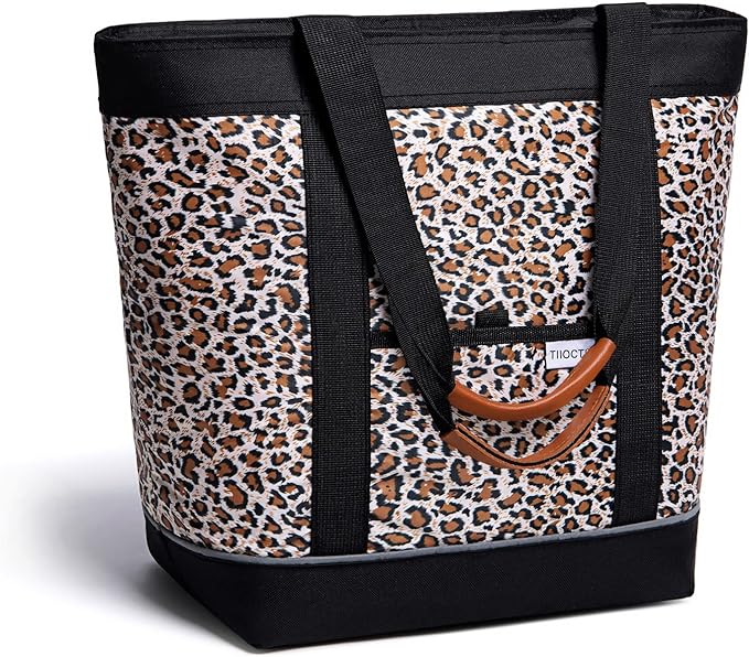 Insulated Cooler Bag Reusable Grocery Tote Bags Transport Large Lunch Box for Women