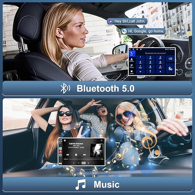 Leadfan Car Radio for Mazda 3 2009 2010 2011 2012 2013 with Wireless Carplay Android Auto,9 Inch Touchscreen for Mazda, Bluetooth,GPS,WiFi,SWC,Backup Camera