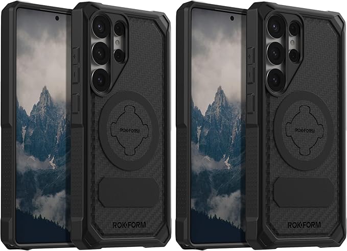 Rokform Galaxy S25 Ultra Rugged Magnetic Case (Pack of 2)