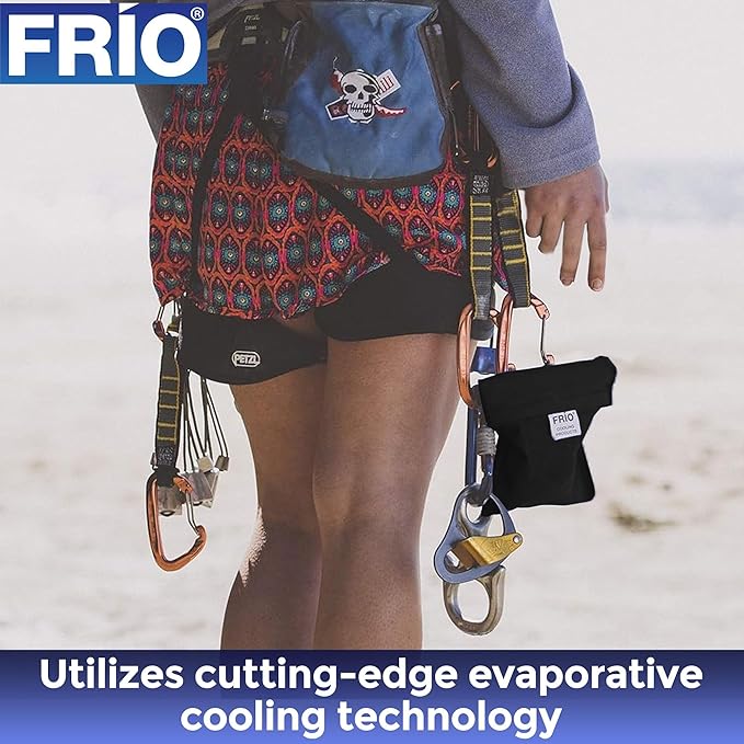 FRIO Cooling Wallet - Insulin Cooler for 45+ Hours of Stress Free On The Go - Black - XL