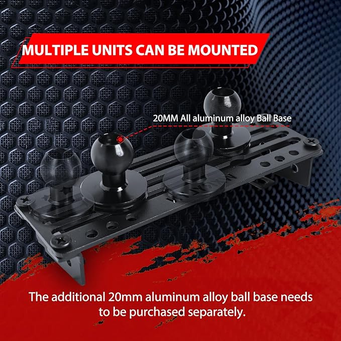 WXRYLYN 2024 2025 Ram Dash Mount Phone Holder for 2019-2025 Ram 1500 2500 3500 TRX Metal Dash Platform Phone Mount Go pr o Holder 2025 R am Cell Phone Holder Phone Mount