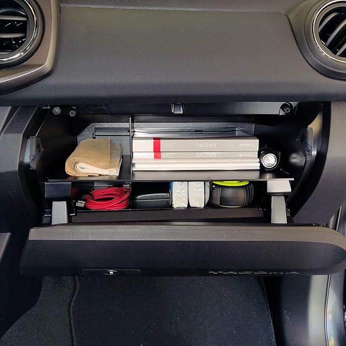 Vehicle OCD - Glove Box Organizer for Toyota Tacoma (2016-2023) - Made in USA - SLX144
