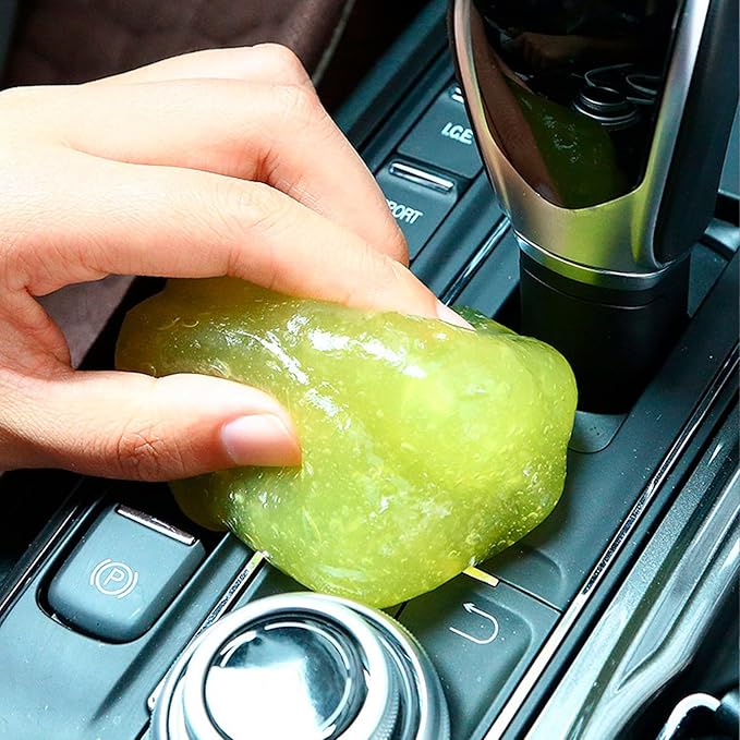 x xotic tech Car Cleaning Gel for Car Detailing Putty Interior Cleaner Slime Auto Detail Tools Supplies Accessories Valentines Day Gifts for Him Her Men Women Stocking Stuffers Yellow 6 Pack