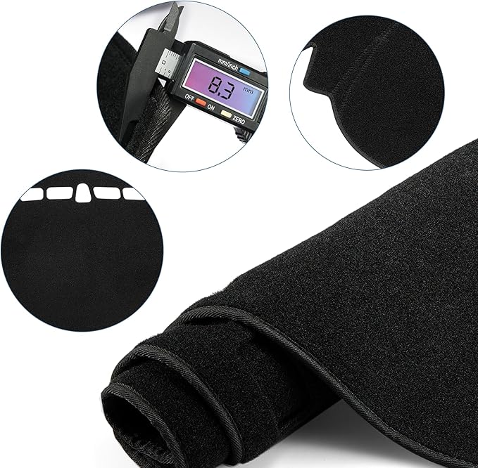 Dashboard Dash Cover Mat Carpet Compatible with 2011 2012 2013 2014 Hyundai Sonata