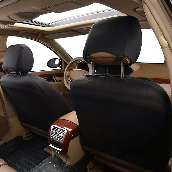 Flying Banner Car Seat Covers Front Seats Rear Bench Polyester car seat Protectors Easy installations Rear Bench Split Classic Man Lady Truck