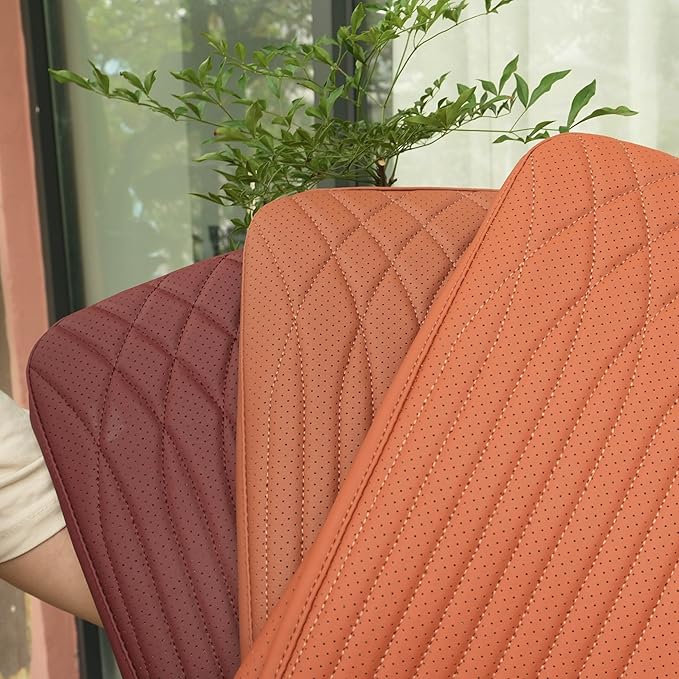 Car Seat Cushion Fit for BMW Accessories Front and Rear Seat Pad for Car Driver Seat Office Chair Orange(1PC)