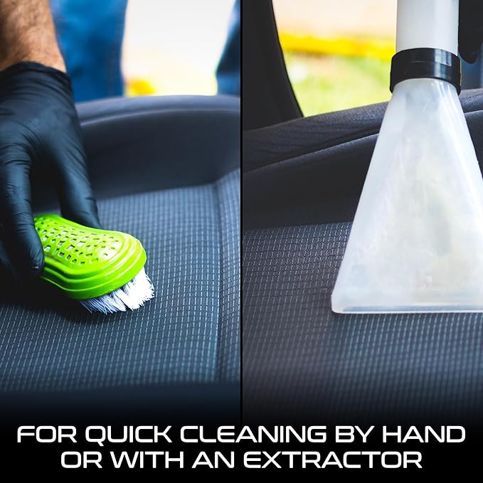 Formula 1 Dry Clean Carpet & Upholstery Cleaner - Stain Remover Spray for Car Seats & Floor Mats, Odor Eliminator for Interior Detailing, 23 oz.