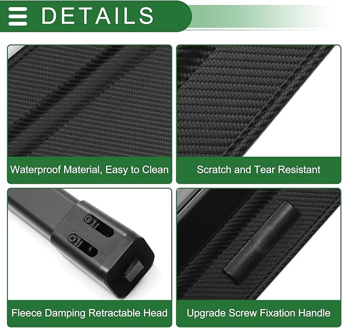 Motoforti Car Trunk Retractable Cargo Cover for Jeep Wrangler JL JLU 4Door HARD TOP 2018-2021 Rear Trunk Parcel Shelf Luggage Security Shield Shade Cover Black Carbon Fiber