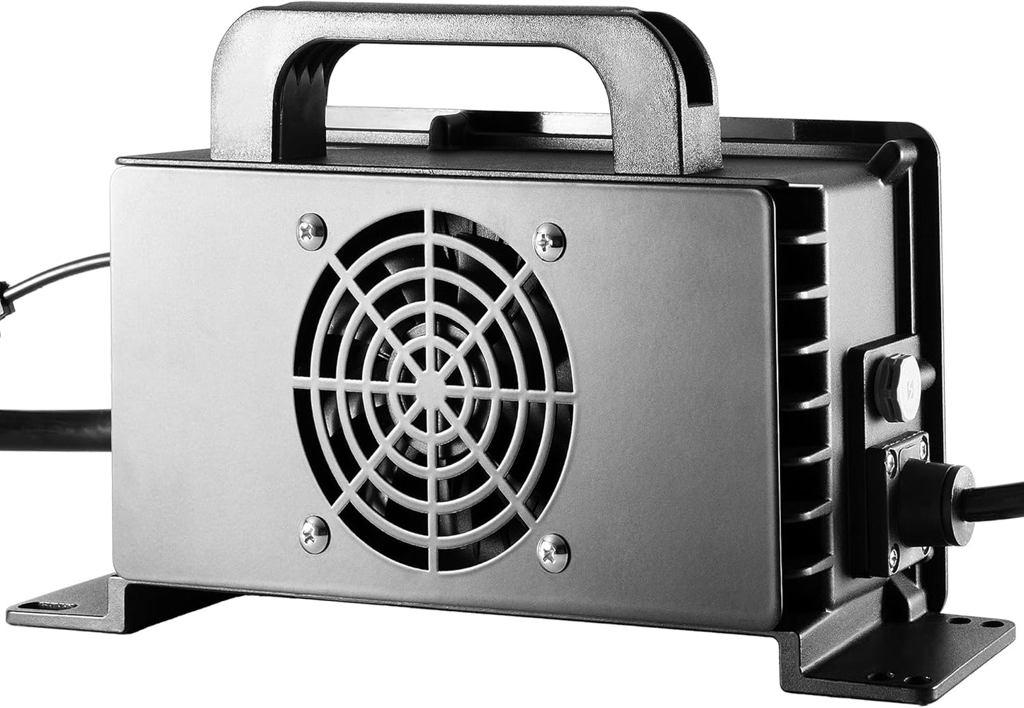 1400W Lead Acid Battery Charger 48 Volt 15 AMP 3-Pin Round Plug Club Car DS and Precedent Golf Carts
