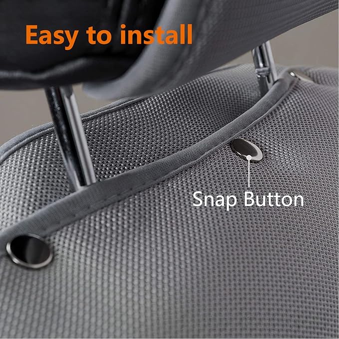 Sojoy IsoTowel Car Seat Cover,Microfiber Seat Towel,with Quick-Dry Material and Non-Slip Back,Car Seat Protection for All Workouts,All-Weather(Gray)