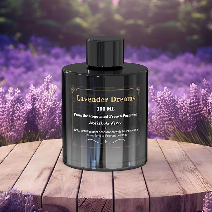 Car Air Freshener Refill — French-Inspired Fragrance for a Healthier Driving Experience(Lavender)