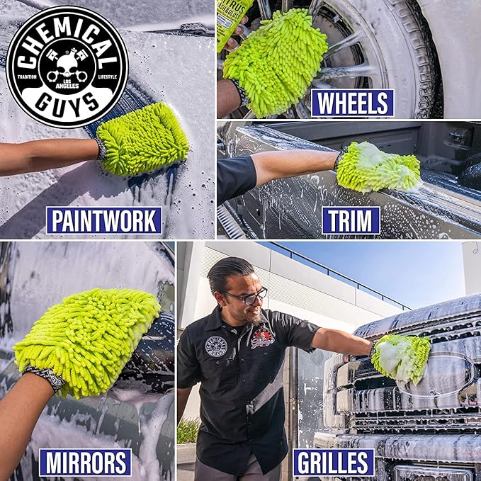 Chemical Guys HOL362 16-Piece Arsenal Builder Ceramic Car Wash & Protection Kit with Foam Gun, Bucket and (6) 16 oz Car Care Cleaning Chemicals (Works w/Garden Hose)
