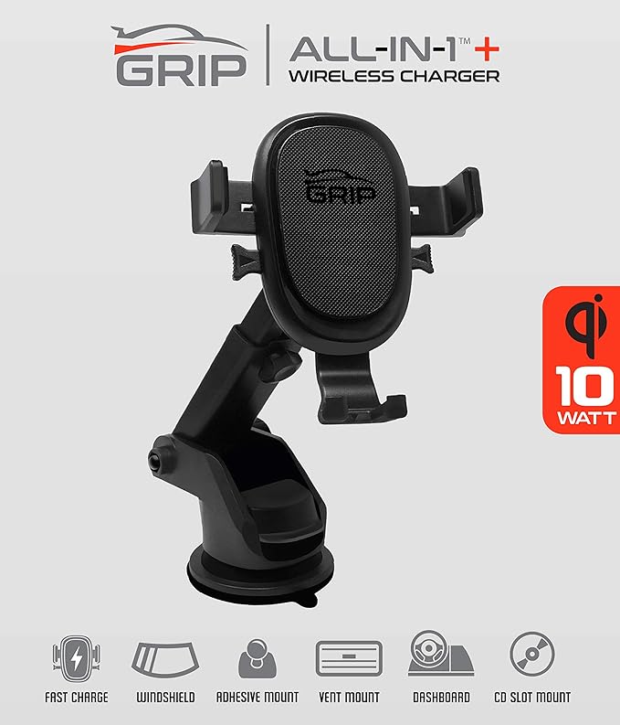 Verizon Wireless Charging Car Mount,Automatic Sensor Car Phone Holder,10W Qi Fast Charging Auto-Clamping mount, Dash for iPhone 11/11 Pro/11 Pro Max/Xs MAX/XS/XR/X/8/8+, Samsung S10/S10+/S9/S9+/S8/S8+