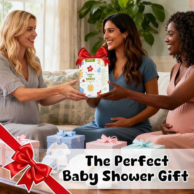 Stuffed Spiral Baby Car Seat Toys, Best Newborn Shower Gifts, Soft Infant Essentials Must Have Stroller Hanging Toys (Vibrant Nature)
