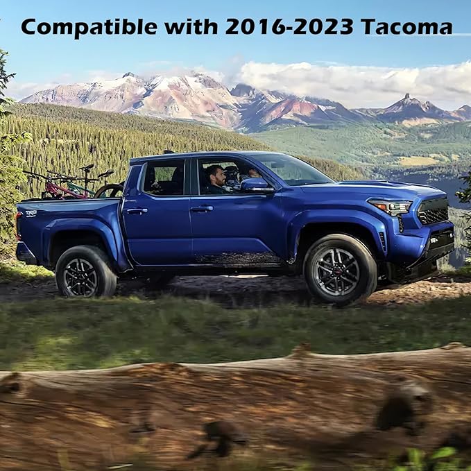 Kaishengyuan Car Charger Phone Holder for Toyota Tacoma 2016-2023, 3rd Gen Tacoma Dashboard Clip Cell Phone Cradles Adjustable 20x Strong Magnet Phone Stand Phone Mount Fit for All Smartphone