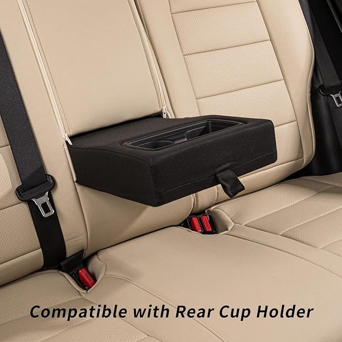coverdream Rav4 Seat Covers Custom Fit for 2019-2025 Toyota Rav4 Hybrid(LE,XLE,XLE Premium,Limited) SUV,Fully Covered,Luxury Waterproof Leather Car Seat Protector(Full Set,Beige)