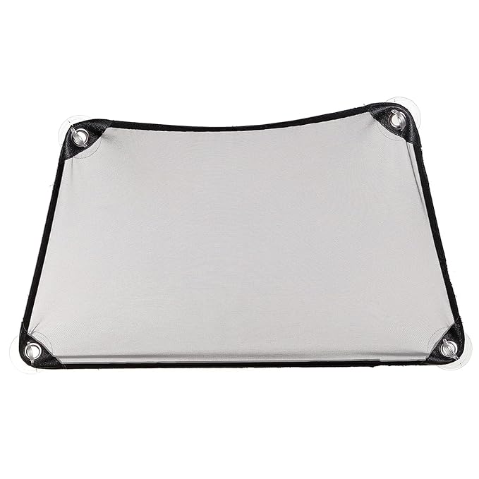 Stretchable Custom Fit Car Window Shade - Sunshade Sun Protector for Cars, Trucks, SUV's- Easy Installation for Baby & Kids