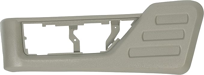 ECOTRIC Front Driver Seat (Left) Cushion Panel Trim Compatible with 2008-2010 Ford F250 F350 F450 F550 Super Duty Replacement for 8C3Z-2562187-BB