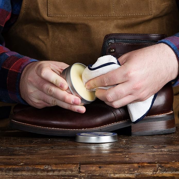 Cobbler's Choice Co. Finest Quality All Natural Leather Cream - Made with Triple Filtered BeesWax