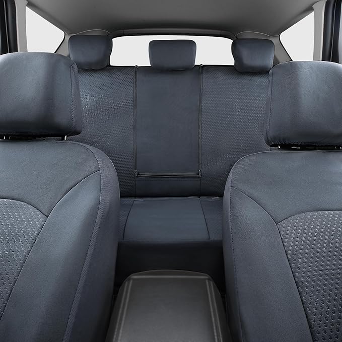 Flying Banner Car Seat Covers Front Seats Rear Bench Polyester car seat Protectors Easy installations Rear Bench Split Classic Man Lady Truck