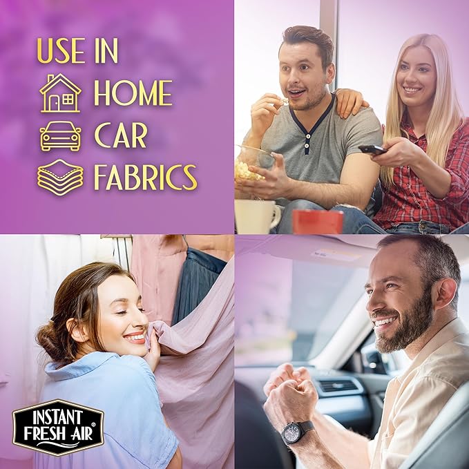 Smoke Vanish - Smoke Odor Eliminator Spray - Removes Odor Instantly with Noxban™ - Eco-Friendly - For Home, Car, & Travel - Lavender Scent - 4 oz.