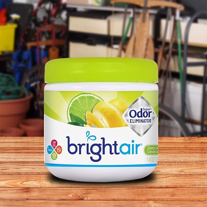 Bright Air 900248 Zesty Lemon and Lime Scent Air Freshener, 1 Pack