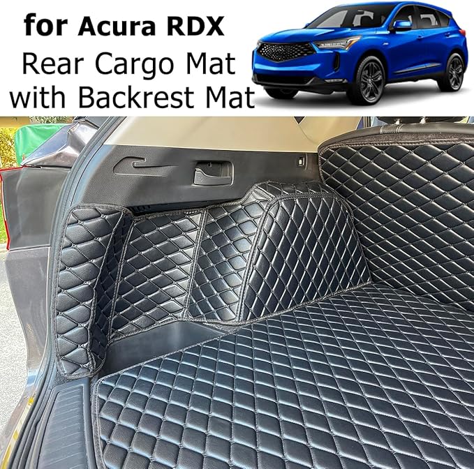 Cargo Liners for 2019-2026 Acura RDX Trunk Mat Full Coverage Cargo Mat All Weather Anti-Slip