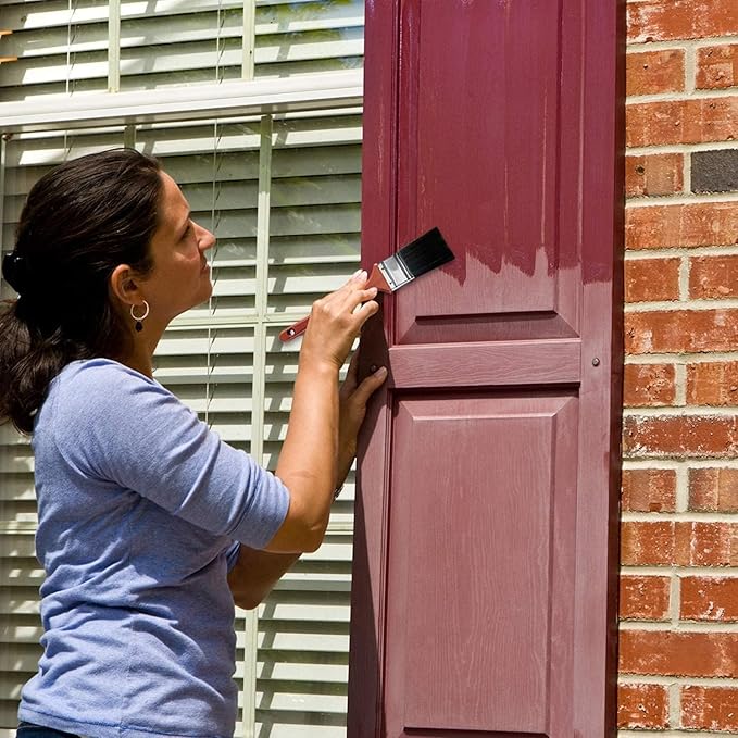 Premium Restorer - Restores Original Color & Rejuvenates Faded Shutters, Patio Furniture, Doors & More | Eco-Friendly |Lasts 10 Yrs.| Includes Powerful Cleaner | Half Gallon Kit