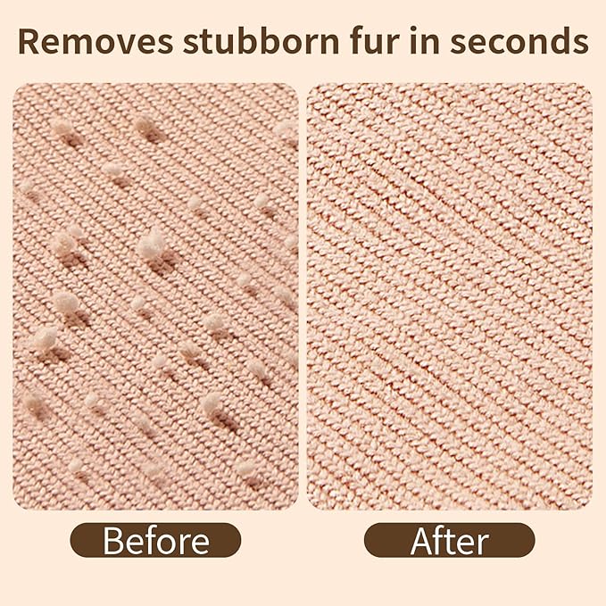 Pet Hair Remover Special Cat and Dog Hair Remover Multi Fabric Edge and Carpet Rake Scraper Dog Hair Remover for Rugs, Couch and Pet Towers(Copper and Stainless Steel, 1PCS)