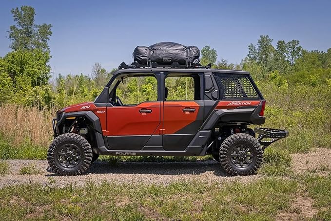 Rough Country Roof Mounted Cargo Bag - 15 Cu.Ft., Weatherproof, Includes Storage Bag, Gray Color