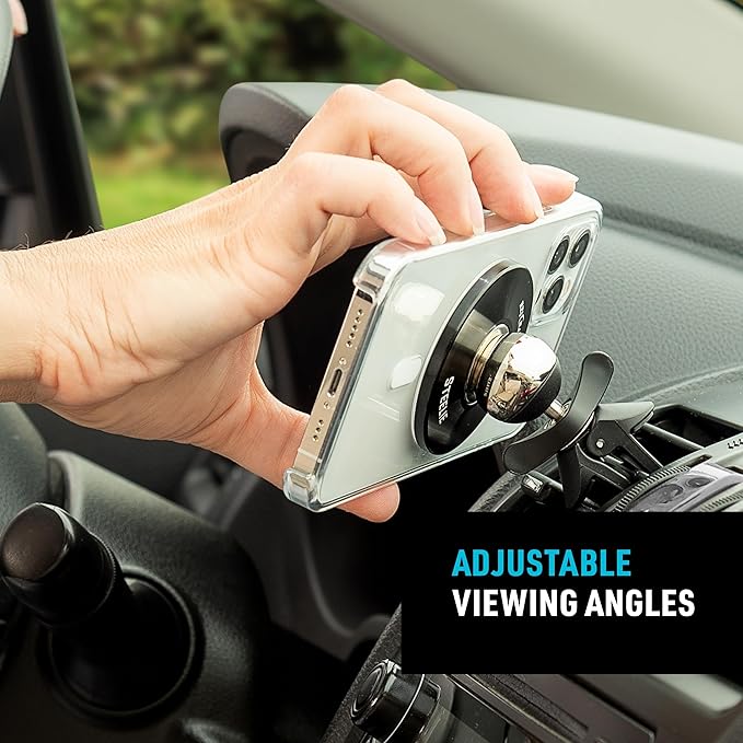 Nite Ize Steelie Vent Kit - Magnetic Cell Phone Holder for Car Vents - Phone Mount - Orbiter Plus