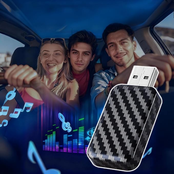 2 in1 Wireless CarPlay Adapter for Apple iPhone & Android, Convert Wired CarPlay to Wireless for USB/Type-C Port Cars