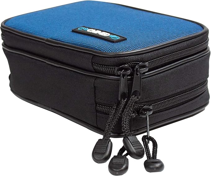 Type 1 Daily Diabetes Case - Insulin Cooler Bag for Traveling & Everyday Use -Includes Reusable Ice Pack - 6 to 8 Hours of Cool Time (Blue)
