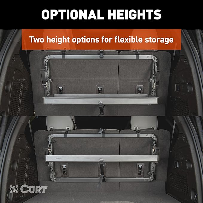 CURT 18425 Pakka Cargo Caddie Seat Back Organizer Tray, 34" x 14"