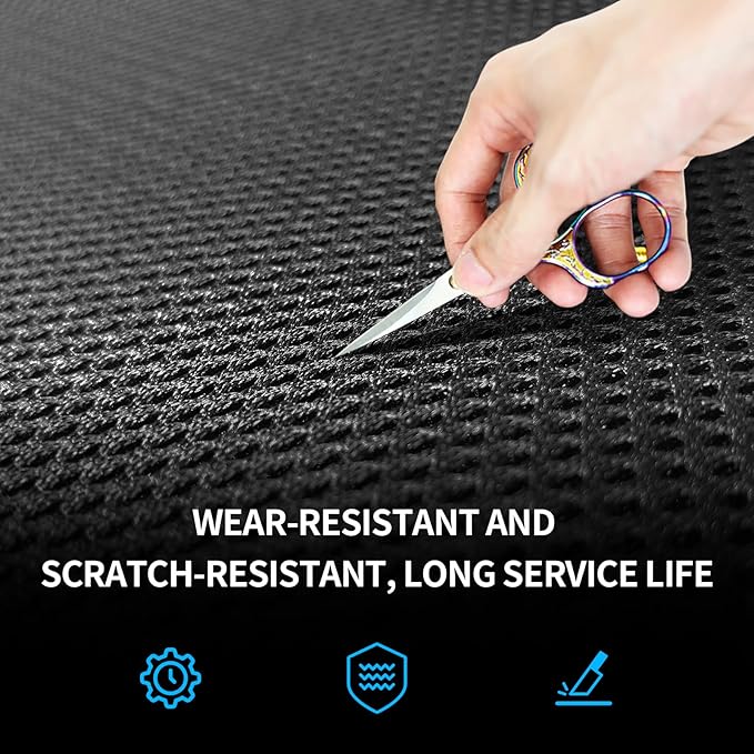 Cool Seat Cushion, Breathable Car Seat Cushion Universal Fit for Most for Auto SUV Truck, Non-Slip Seat Protector (L)