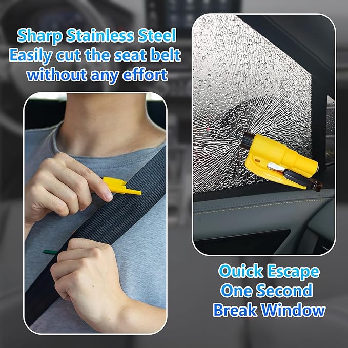 【Compatible with Nissan Sentra】 Seat Gap Filler,No Drop Seat Guard Compatible with Nissan Sentra,Drop Seat Guards for Cars(2Pcs),Emergency Keychain Car Escape Tool(2Pcs)