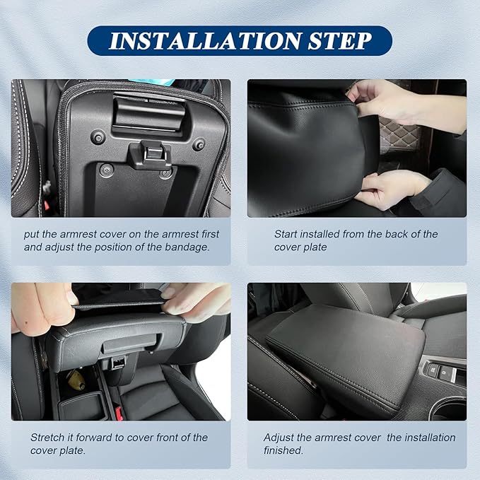 BIBIBO for 2025 Kia K4 Center Console Armrest Cover 2025 Kia K4 EX/LX/GT-Line/GT-Line Turbo Arm Rest Cover 2025 Kia K4 Accessories 2025 K4 Armrest