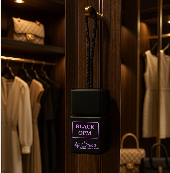 Car Diffuser Duo “La Belle Vie & Black OPM” – Inspired by Designer Women’s Scents – Elegant, Long-Lasting Car Fresheners – Gift-Ready - Fragrance By Sasso