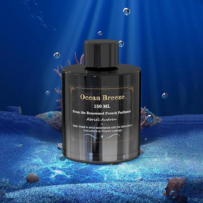 Car Air Freshener Refill — French-Inspired Fragrance for a Healthier Driving Experience(Oceans)