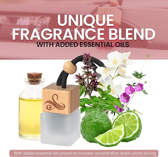 Inspired by Lua V.ezt Bell Car Air Freshener for Women | Long Lasting Luxury Diffuser | Automotive Scent Perfume | Vent Clip Air Freshener | Odor Eliminator Technology | Ladies Car Diffuser Scents 8ML