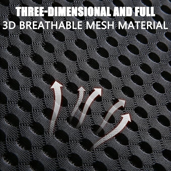 Car Seat Cushion, Auto Gel Infused Memory Foam Cushion for Driver Comfortable Driving Hip Pressure Relief Office Chair, Universal for Vehicles and Office Chairs (Black/Gray)