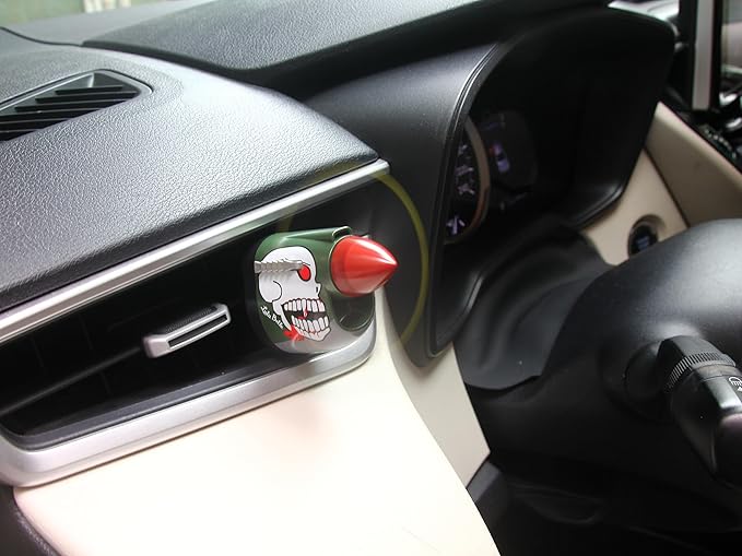 P-40N Banshees Lulu Belle Vent Clip,Car Accessories for Men to Enjoy your Drive Pleasure, Long Lasting, Odor Eliminator.