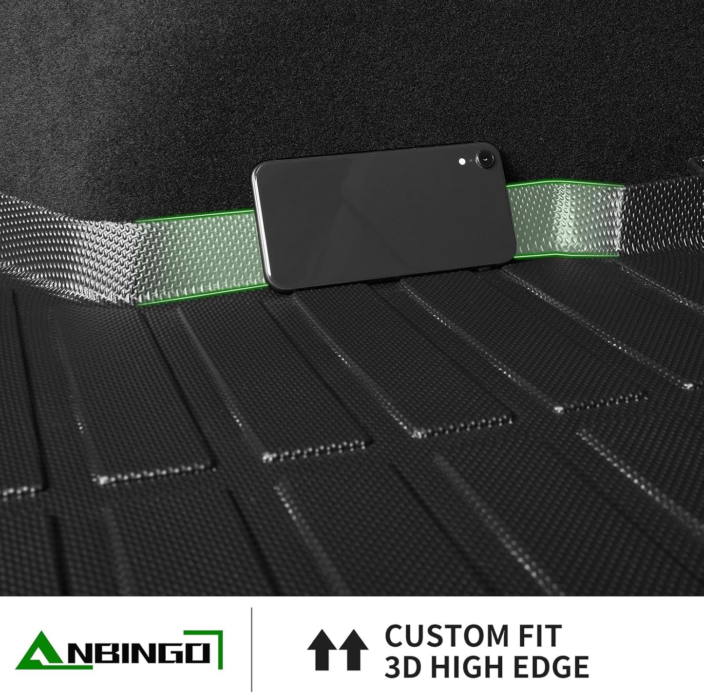 ANBINGO®Floor Mats for Camry AWD 2020-2024 (Only for Camry AWD All Weather Camry Floor Liner Protection TPE Waterproof Non-Slip Camry Accessories (Not Fit for Hybrid or FWD)